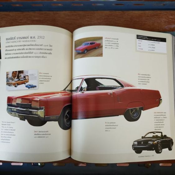 หนังสือ 100 ปี ฟอร์ด รวมรถคลาสสิค สวยมากมาย ภาพสวยมาก ผลิตผฃปี2545 หนังสือมี272หน้า มือสองสภาพสวย หายากน่าสะสม รูปที่ 8