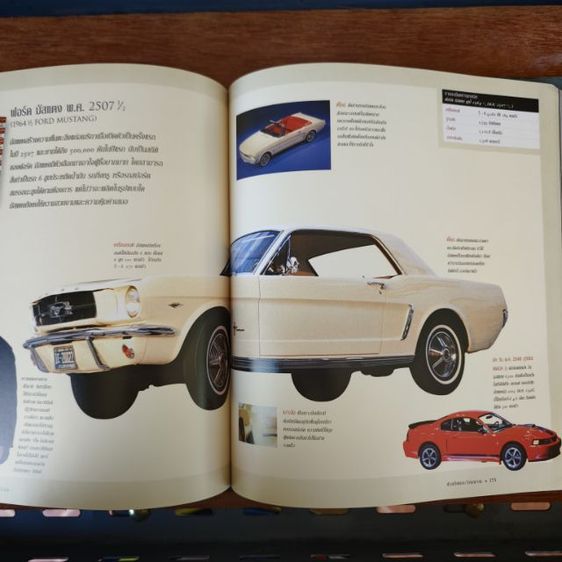 หนังสือ 100 ปี ฟอร์ด รวมรถคลาสสิค สวยมากมาย ภาพสวยมาก ผลิตผฃปี2545 หนังสือมี272หน้า มือสองสภาพสวย หายากน่าสะสม รูปที่ 5