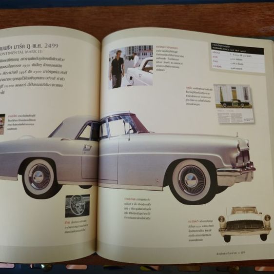 หนังสือ 100 ปี ฟอร์ด รวมรถคลาสสิค สวยมากมาย ภาพสวยมาก ผลิตผฃปี2545 หนังสือมี272หน้า มือสองสภาพสวย หายากน่าสะสม รูปที่ 2