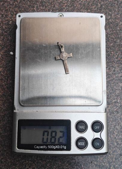 จี้กางเขนเงินแท้​ งานนอกงานเก่า​ ถูกๆแบ่งปันครับ รูปที่ 6
