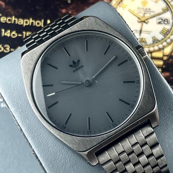 Adidas Process M1 Nixon Stainless Steel  Quartz Japan Move Black Dial  รูปที่ 5