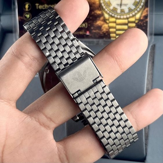 Adidas Process M1 Nixon Stainless Steel  Quartz Japan Move Black Dial  รูปที่ 14