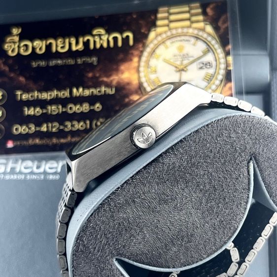 Adidas Process M1 Nixon Stainless Steel  Quartz Japan Move Black Dial  รูปที่ 6