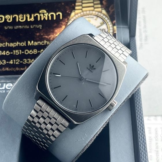 Adidas Process M1 Nixon Stainless Steel  Quartz Japan Move Black Dial  รูปที่ 2