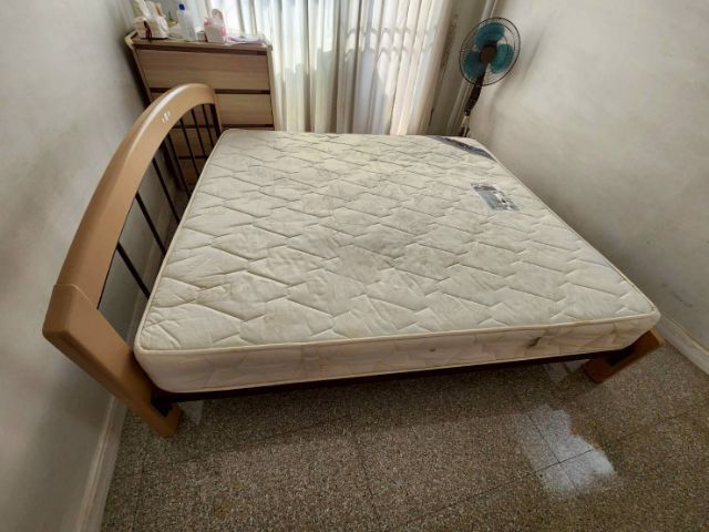 ( ถูกๆ) เตียงบ้าน 6ฟุต พร้อมใช้งาน รูปที่ 10