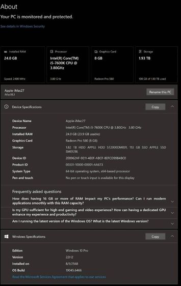 Top Model iMac 27" Retina 5K ไร้ตำหนิ ครบกล่อง บางเฉียบ ของดีราคาถูก รูปที่ 2