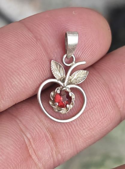 จี้เงินแท้​ งานนอกงานเก่า สวยมาก ราคาเบาๆครับ รูปที่ 2