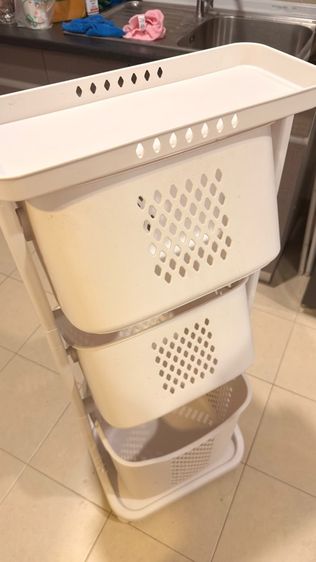 ตะกร้าผ้า 3 ชั้น รูปที่ 4