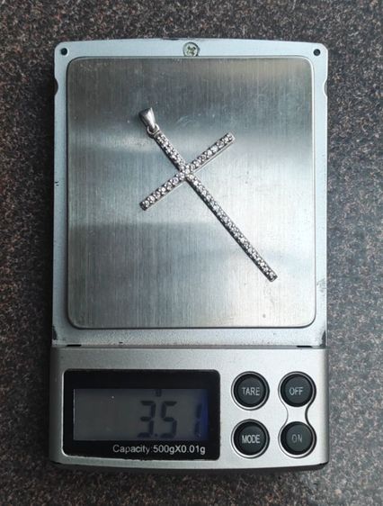 จี้กางเขนเงินแท้ สวยมาก ราคาแบ่งปันครับ รูปที่ 6