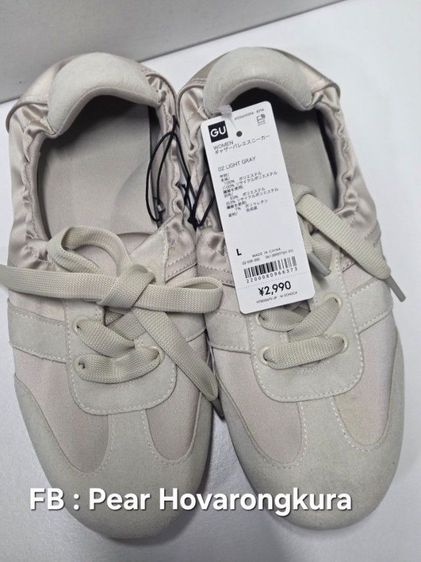 รองเท้า GU ของใหม่ เบอร์ L (24.5 cm)
📍 800 บาท (รวมส่ง)
ซื้อจากญี่ปุ่นจะใช้เองแต่เปลี่ยนใจค่ะ 😊 รูปที่ 4