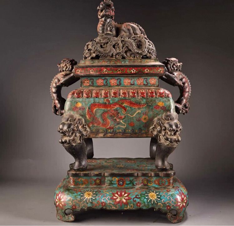 ✨กระถางธูปสำริด (Bronze Incense Burner) 