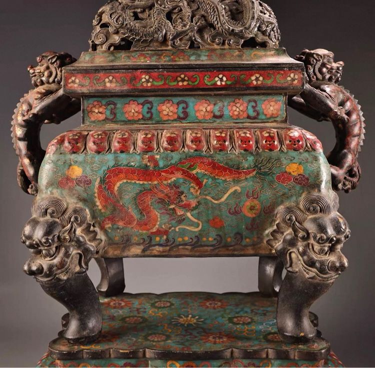 ✨กระถางธูปสำริด (Bronze Incense Burner)  รูปที่ 3