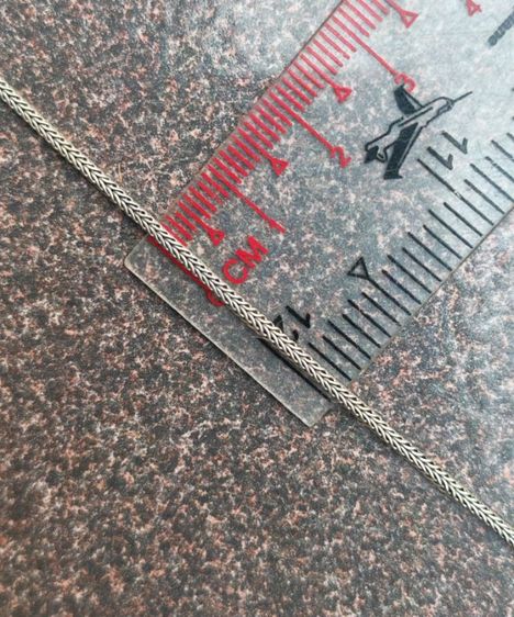 สร้อยคอเงินแท้ งานเก่า แบ่งปันหลักร้อยครับ รูปที่ 5