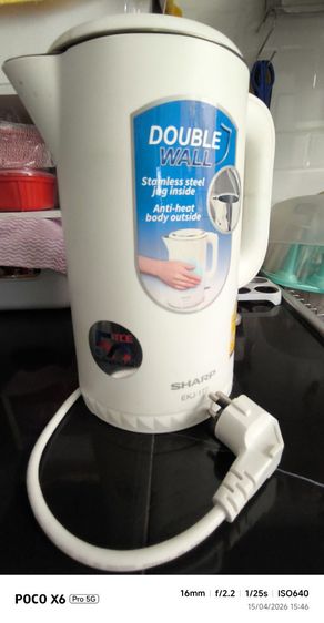 กาต้มน้ำไฟฟ้า SHARP 1.7 ลิตร สภาพ95 รูปที่ 3