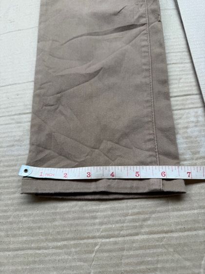 กางเกงผ้ายืด เอว 31-33 นิ้ว ยาว 36 นิ้ว  ปลายขา 6 นิ้ว  รูปที่ 6