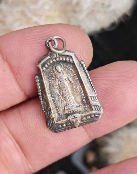 จี้เงินแท้ งานนอกงานเก่า สวยหายากสุดๆ ราคาแบ่งๆกันใช้ครับ รูปที่ 3