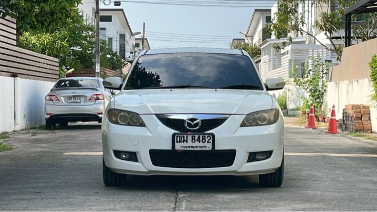Mazda Mazda3 2008 1.6 V Sedan เบนซิน ไม่ติดแก๊ส เกียร์อัตโนมัติ ขาว รูปที่ 3
