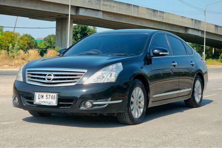 Nissan Teana 2010 2.0 200 XL Sedan เบนซิน ไม่ติดแก๊ส เกียร์อัตโนมัติ ดำ รูปที่ 2
