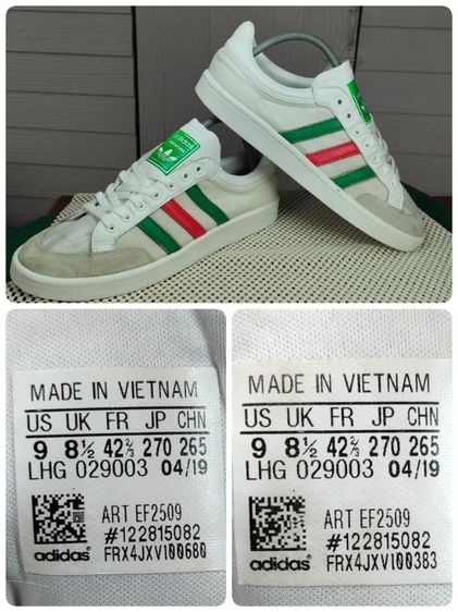 รองเท้า💥adidas💥ของแท้‼️รายพิเศษ💥สวยๆ สภาพดี💥ไซร์ 42.5 รูปที่ 8