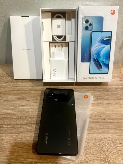 Xiaomi อื่นๆ Redmi Note 12 Pro 5G (128 GB) เครื่องศูนย์ไทย อุปกรณ์ครบกล่อง ใหม่ๆ