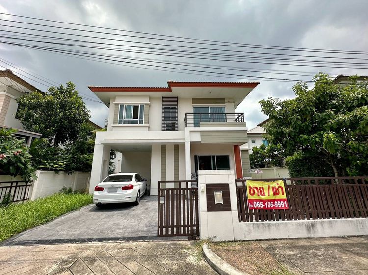 มีบางส่วน ขาย ให้เช่าบ้านเดี่ยว 2 ชั้น โครงการสราญสิริ รามอินทรา 2 ใกล้แฟชั่นไอส์แลนด์ และ ตลาดรามอินทรา 109