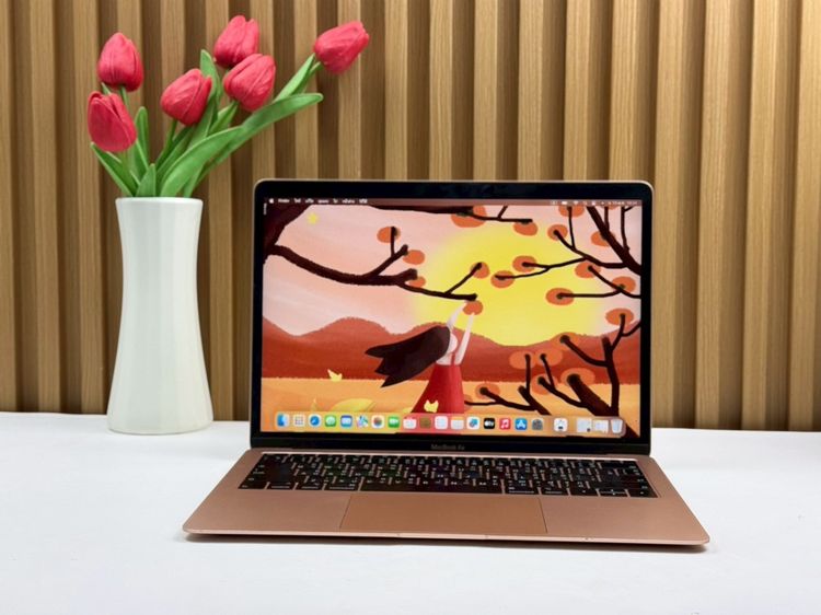 Apple แมค โอเอส 8 กิกะไบต์ อื่นๆ ไม่ใช่ MacBook Air 13-inch 2018 Ram8GB SSD256GB Gold