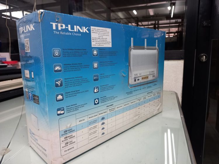 ของใหม่ TP-LINK Archer VR900 AC1900 Wireless Gigabit VDSL ADSL Modem Router รูปที่ 3