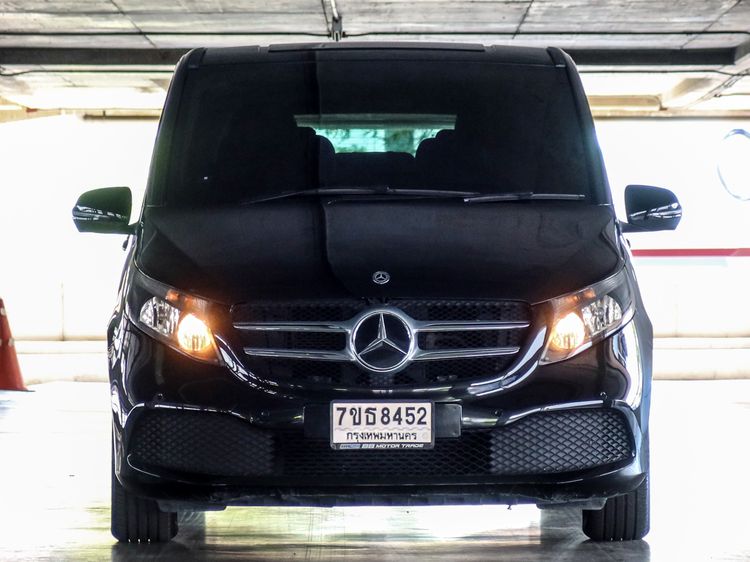 Mercedes-Benz V-Class 2020 V220d Van ดีเซล ไม่ติดแก๊ส เกียร์อัตโนมัติ ดำ รูปที่ 4