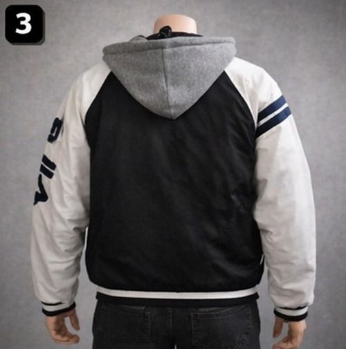 FILA Vintage Varsity Hooded Jacket (2010–2013) มือสอง ของแท้   อก 48 นิ้ว รูปที่ 6