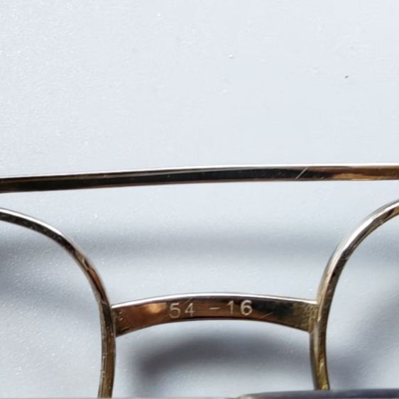 กรอบแว่นตาไทเทเนี่ยม ญี่ปุ่น งานเก่า สีทอง ขาสปริง ทรงสวยคลาสสิค มือสองสภาพสวย รูปที่ 11