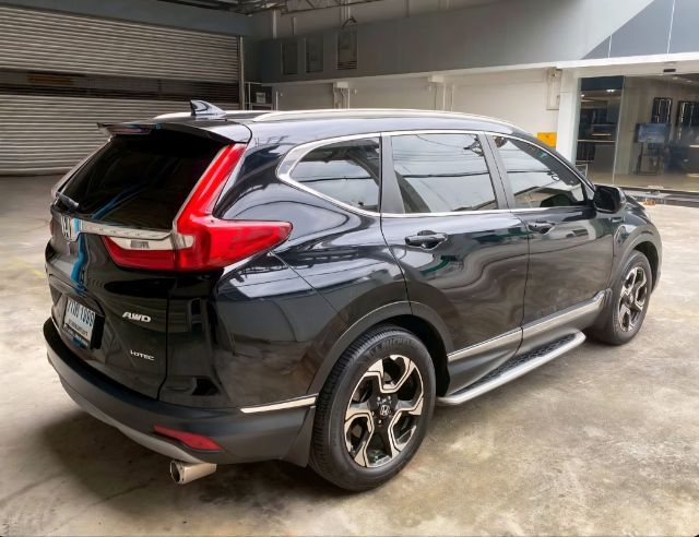 Honda CR-V 2017 1.6 DT EL 4WD Utility-car ดีเซล ไม่ติดแก๊ส เกียร์อัตโนมัติ ดำ รูปที่ 4