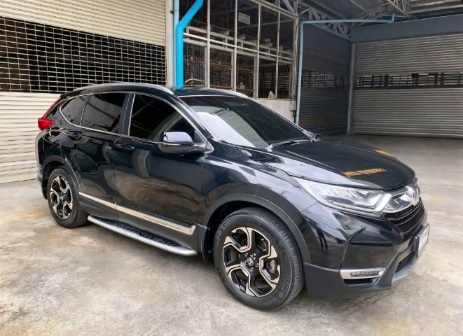 Honda CR-V 2017 1.6 DT EL 4WD Utility-car ดีเซล ไม่ติดแก๊ส เกียร์อัตโนมัติ ดำ รูปที่ 3