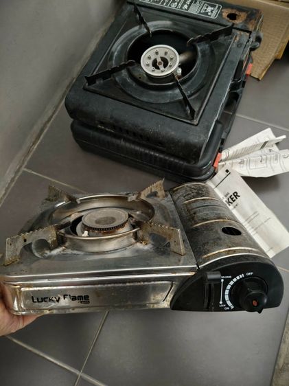 เตาแก๊สปิคนิค Lucky Flame - SCE มือสอง สภาพพอใช้ ยังใช้งานได้ มีกระเป๋าเก็บเตา 1 อัน รูปที่ 10