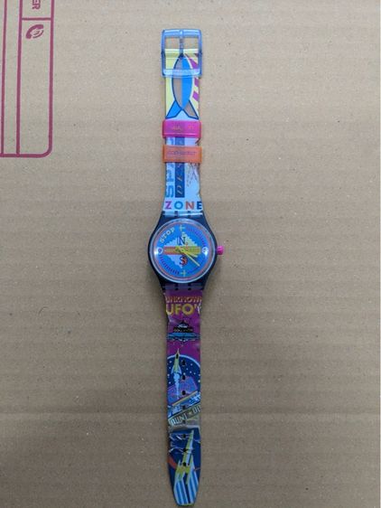 นาฬิกา swatch ลายสีสัน