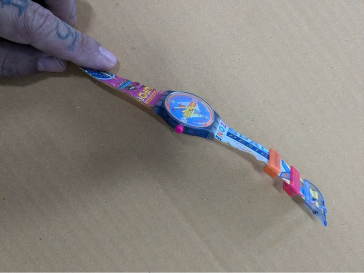 นาฬิกา swatch ลายสีสัน รูปที่ 3