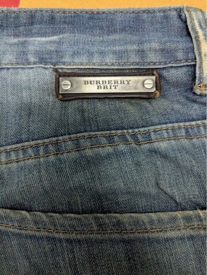 กางเกงยีนส์ขาสั้น burberry รูปที่ 2