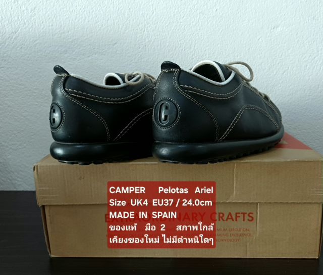 CAMPER Pelotas Ariel, Women's 4UK 37EU(24.0cm) Original Made in Spain ของแท้ มือ 2 สภาพใกล้เคียงของใหม่, รองเท้า CAMPER หนังแท้ งดงามมาก รูปที่ 13