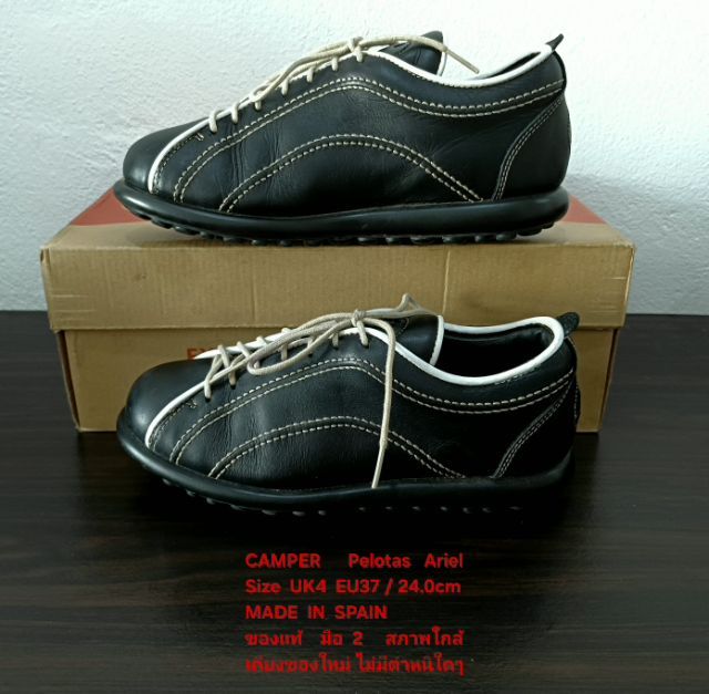 CAMPER Pelotas Ariel, Women's 4UK 37EU(24.0cm) Original Made in Spain ของแท้ มือ 2 สภาพใกล้เคียงของใหม่, รองเท้า CAMPER หนังแท้ งดงามมาก รูปที่ 15