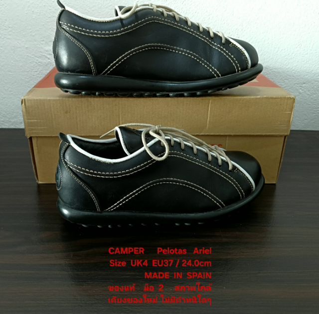 CAMPER Pelotas Ariel, Women's 4UK 37EU(24.0cm) Original Made in Spain ของแท้ มือ 2 สภาพใกล้เคียงของใหม่, รองเท้า CAMPER หนังแท้ งดงามมาก รูปที่ 14
