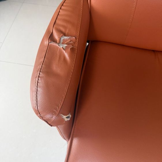 เก้าอี้ เอนปรับนอนได้ สีน้ำตาล รูปที่ 2