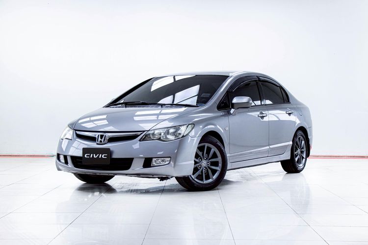 Honda Civic 2008 1.8 S i-VTEC Sedan เบนซิน ไม่ติดแก๊ส เกียร์อัตโนมัติ เทา