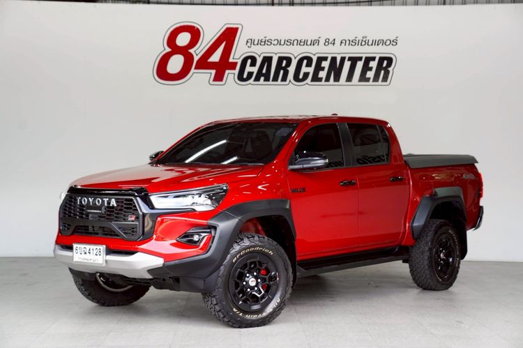 Toyota Hilux Revo 2024 Double Cab 2.8 GR Sport 4WD Pickup ดีเซล ไม่ติดแก๊ส เกียร์อัตโนมัติ แดง รูปที่ 2