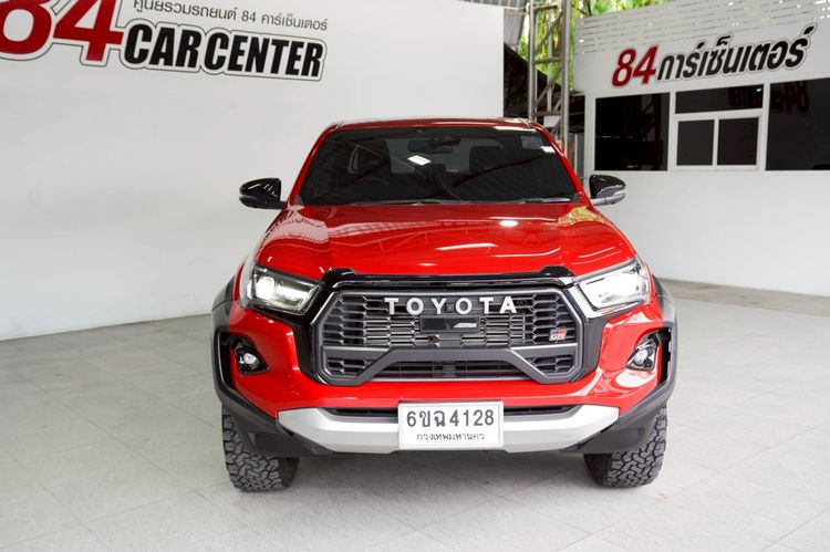 Toyota Hilux Revo 2024 Double Cab 2.8 GR Sport 4WD Pickup ดีเซล ไม่ติดแก๊ส เกียร์อัตโนมัติ แดง รูปที่ 3