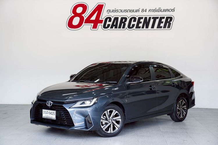 Toyota Yaris ATIV 2022 1.2 Premium Luxury Sedan เบนซิน ไม่ติดแก๊ส เกียร์อัตโนมัติ เทา รูปที่ 2
