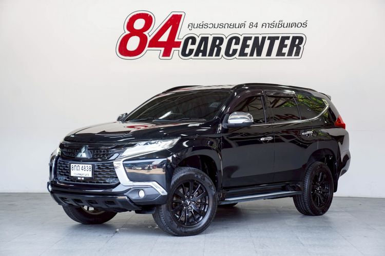 Mitsubishi Pajero Sport 2018 2.4 Elite Edition 2WD Utility-car ดีเซล ไม่ติดแก๊ส เกียร์อัตโนมัติ ดำ รูปที่ 2