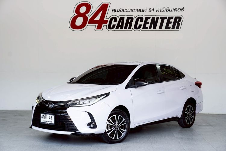 Toyota Yaris ATIV 2021 1.2 Sport Play Limited Edition Sedan เบนซิน ไม่ติดแก๊ส เกียร์อัตโนมัติ ชมพู รูปที่ 2