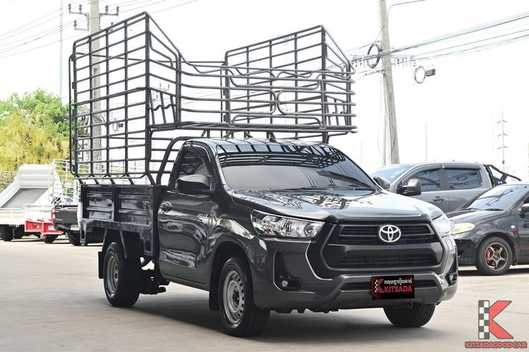 รถ Toyota Hilux Revo 2.8 ENTRY STANDARD CAB สี เทา