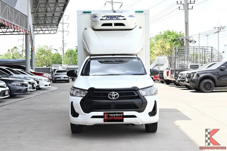Toyota Hilux Revo 2023 2.4 Entry Pickup ดีเซล ไม่ติดแก๊ส เกียร์ธรรมดา ขาว รูปที่ 2