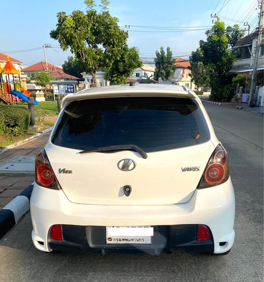 Toyota Yaris 2007 1.5 E Utility-car เบนซิน ไม่ติดแก๊ส เกียร์อัตโนมัติ ขาว รูปที่ 4