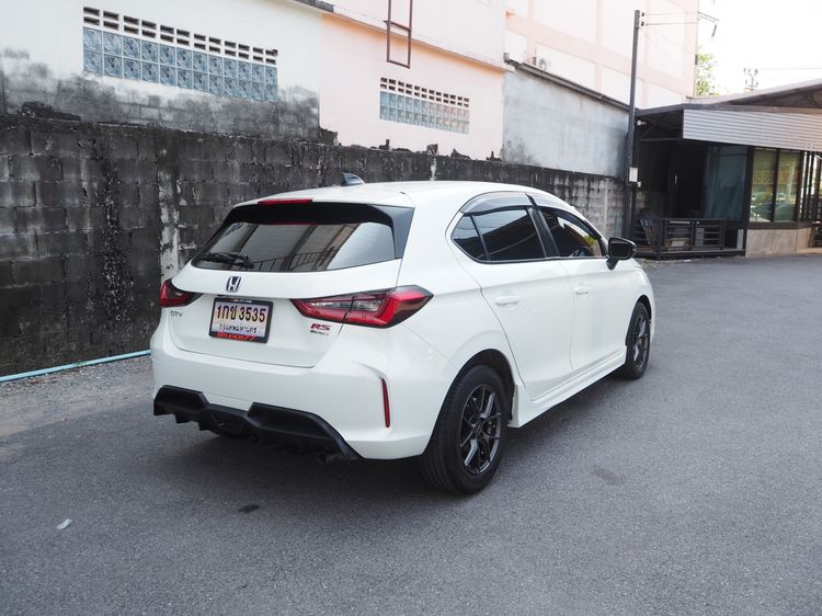 Honda City 2024 1.5 e:HEV RS Sedan ไฮบริด ไม่ติดแก๊ส เกียร์อัตโนมัติ ขาว รูปที่ 4